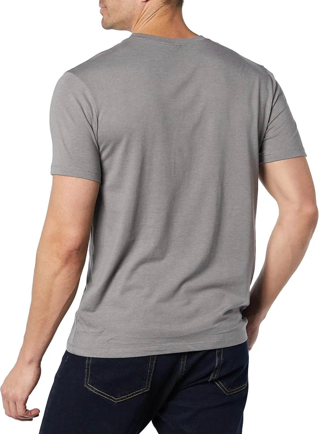 Alternative Men's Shirt, Modal Short Sleeve Tri-Blend Crewneck Tee