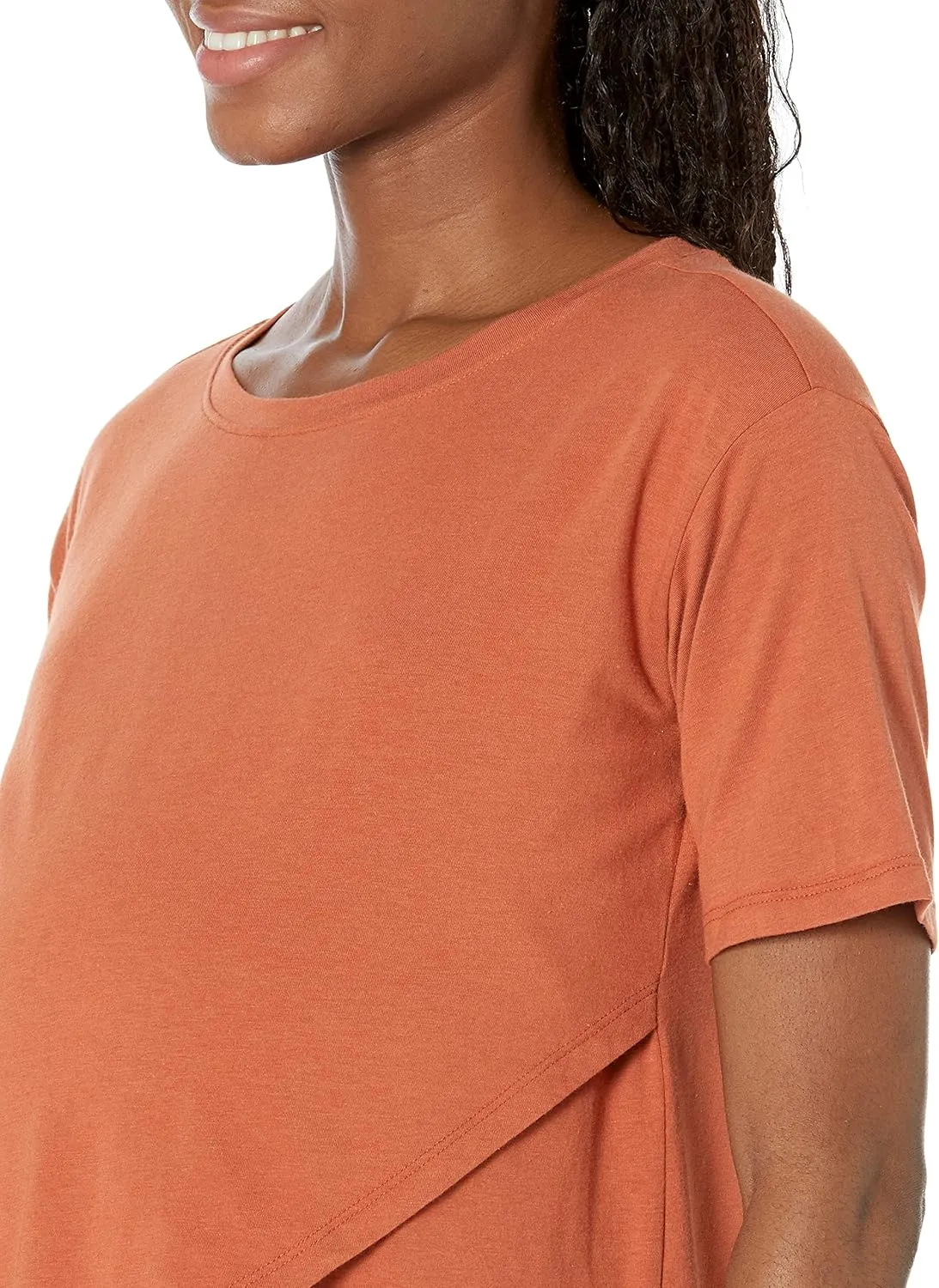 Amazon Essentials Women's Cotton Maternity and Nursing Sleepwear Pajama Set