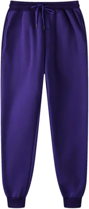 Anjikang Mens Athletic Sweatpants Lightweight Elastic Waist Joggers Pants Gym Workout Casual Baggy Running Pants with Pockets