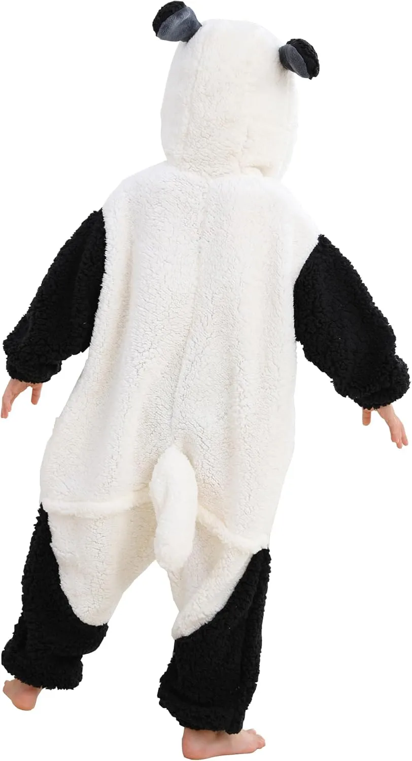 ATOZ Unisex Children Animal Sheep Onesie, Halloween Costume Pajamas Christmas Cosplay Sleepwear For Boys Girls