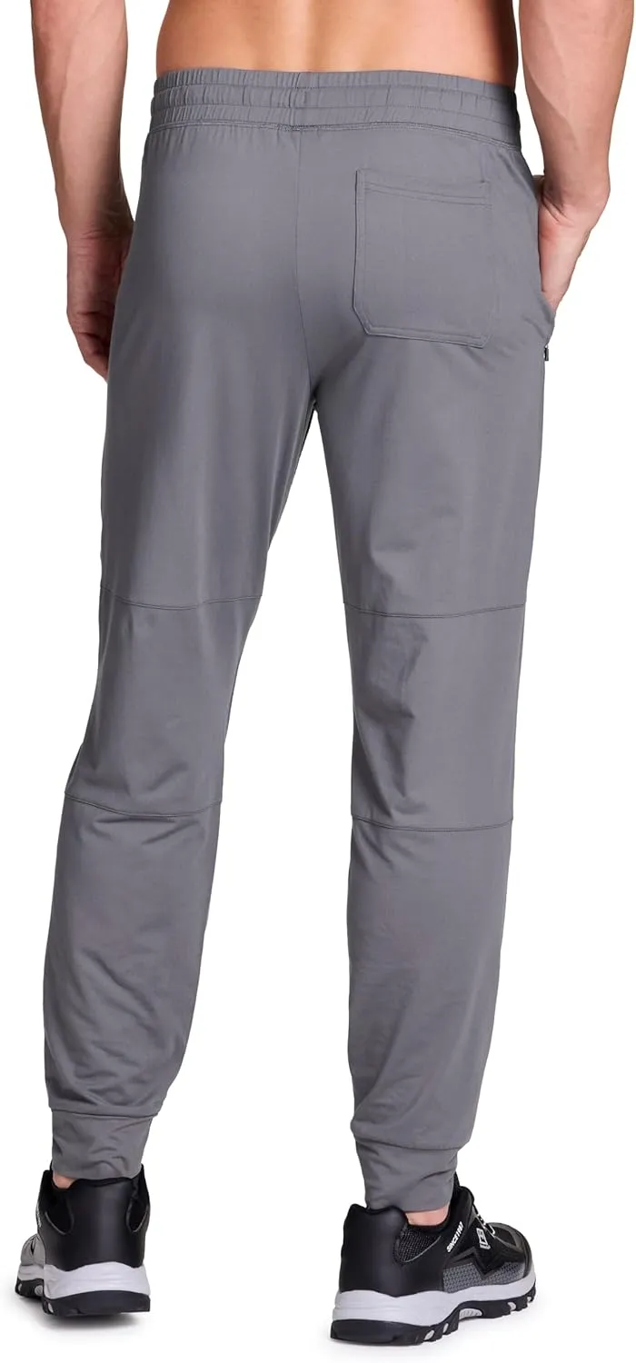 Avalanche Men's Joggers, Lightweight Sweatpants for Men Buttery Soft Stretch Jersey Full Length Jogger with Pockets