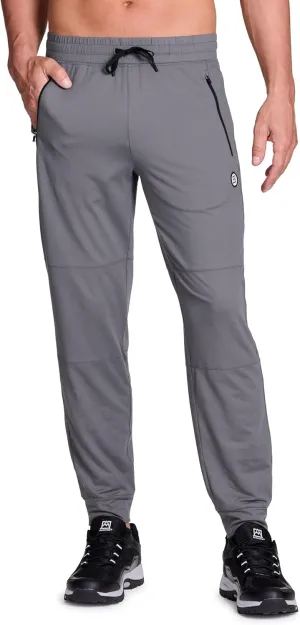 Avalanche Men's Joggers, Lightweight Sweatpants for Men Buttery Soft Stretch Jersey Full Length Jogger with Pockets