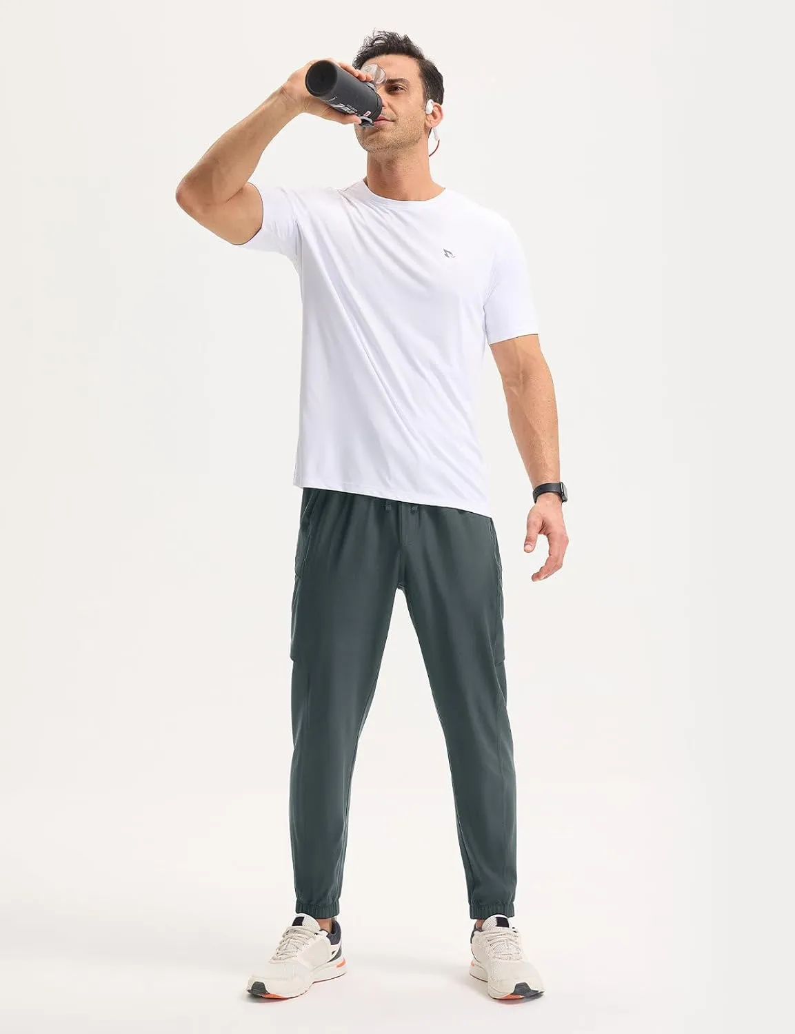 baleaf Men’s Hiking Pants Lightweight Quick Dry Joggers with Pockets Cargo Pants Water Resistant Breathable Jogger