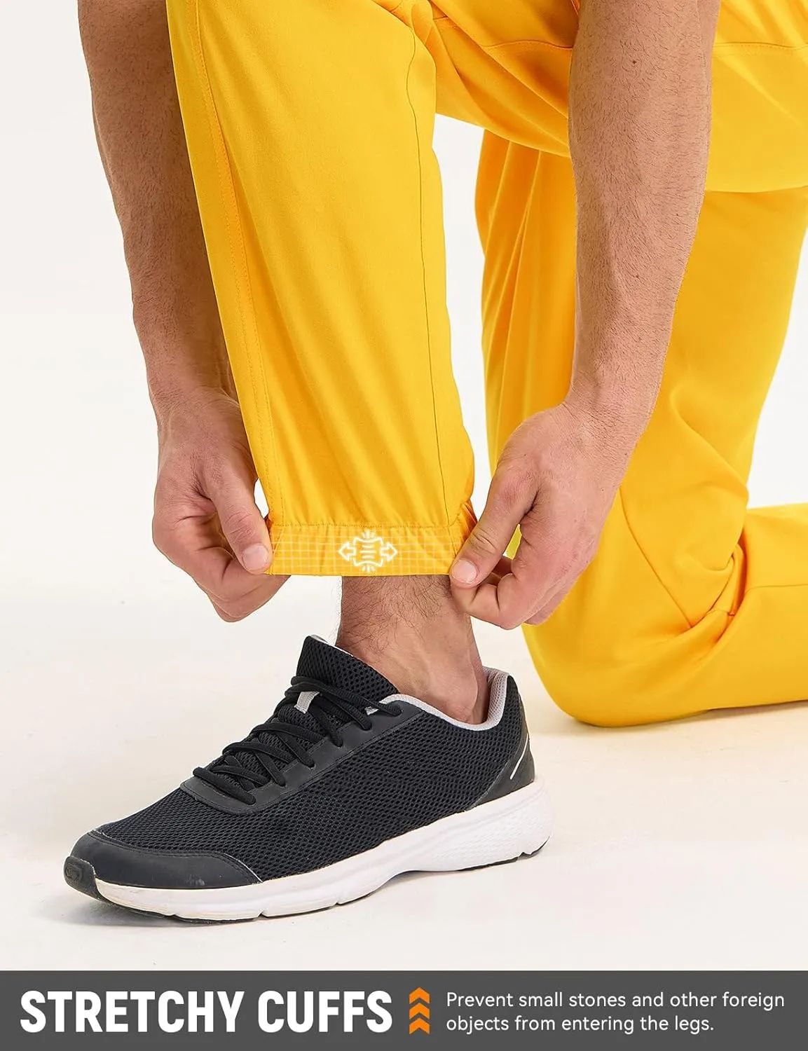 baleaf Men’s Hiking Pants Lightweight Quick Dry Joggers with Pockets Cargo Pants Water Resistant Breathable Jogger