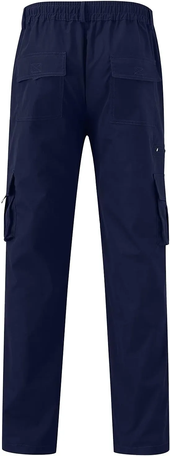 BIFUTON Mens Cargo Pants, Men's Athletic Workout Joggers Lightweight Running Pants Casual Jogging Gym Sweatpants Active Pants
