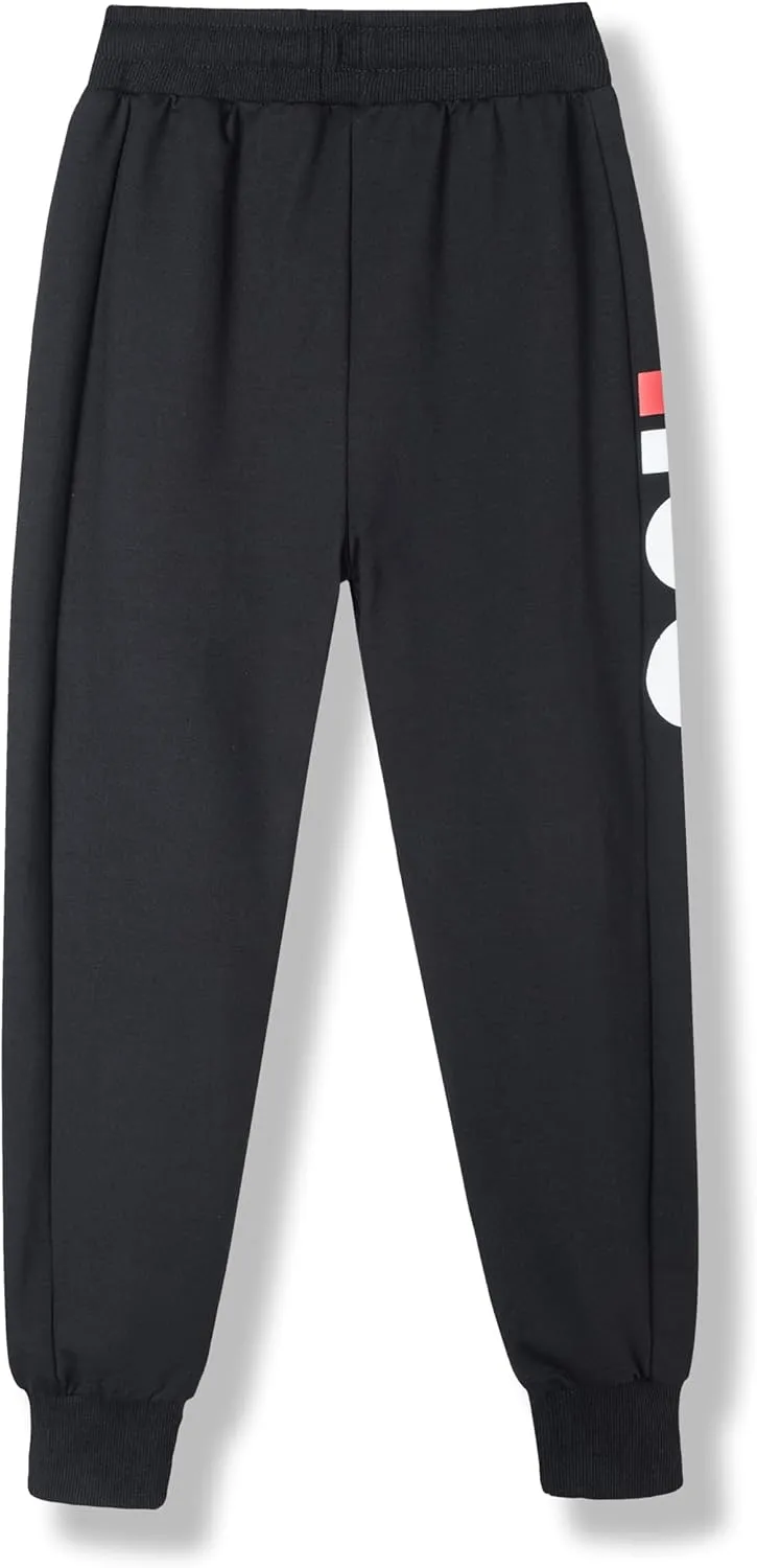 Boys' Lightweight Athletic Pants with Adjustable Drawstring Kids Breathable Sports Trousers Joggers Sweatpants