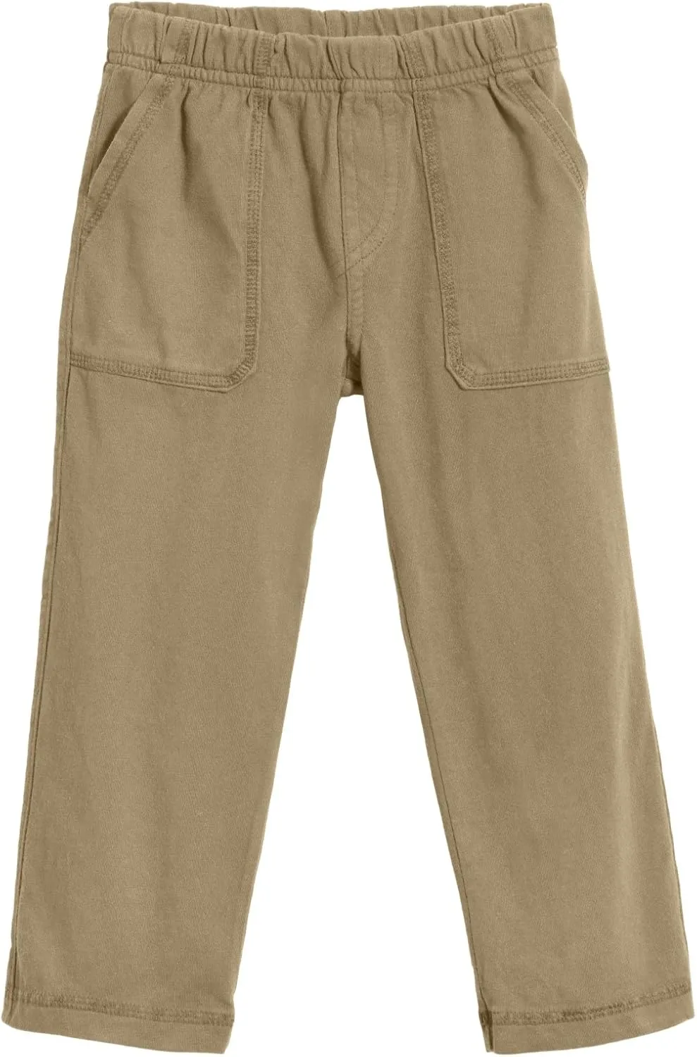 Boys Soft Cotton 3-Pocket Jersey Pants UPF 50 