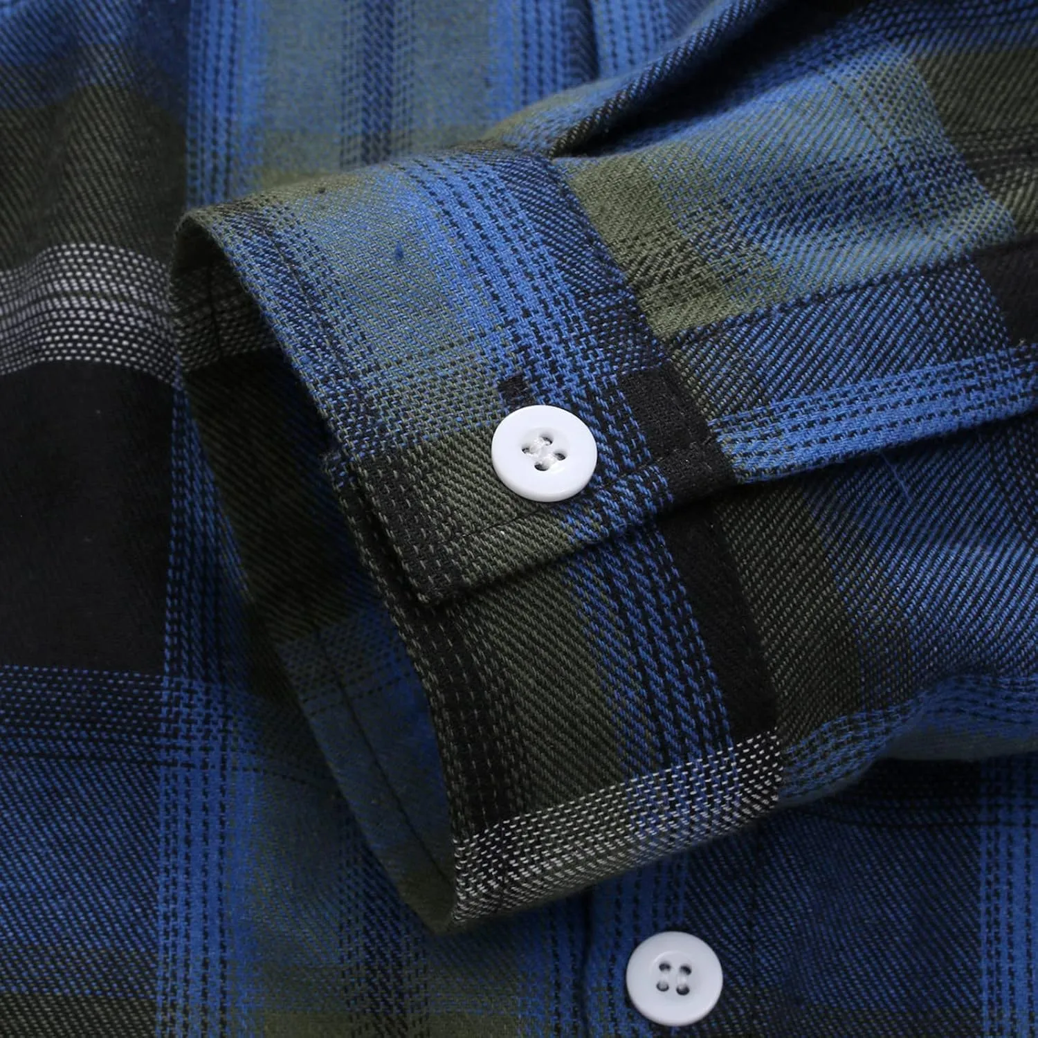 Burband Mens Flannel Hoodies Shirts Long Sleeve Button Down Plaid Jackets Casual Lightweight Checkered Sweatshirt with Hood