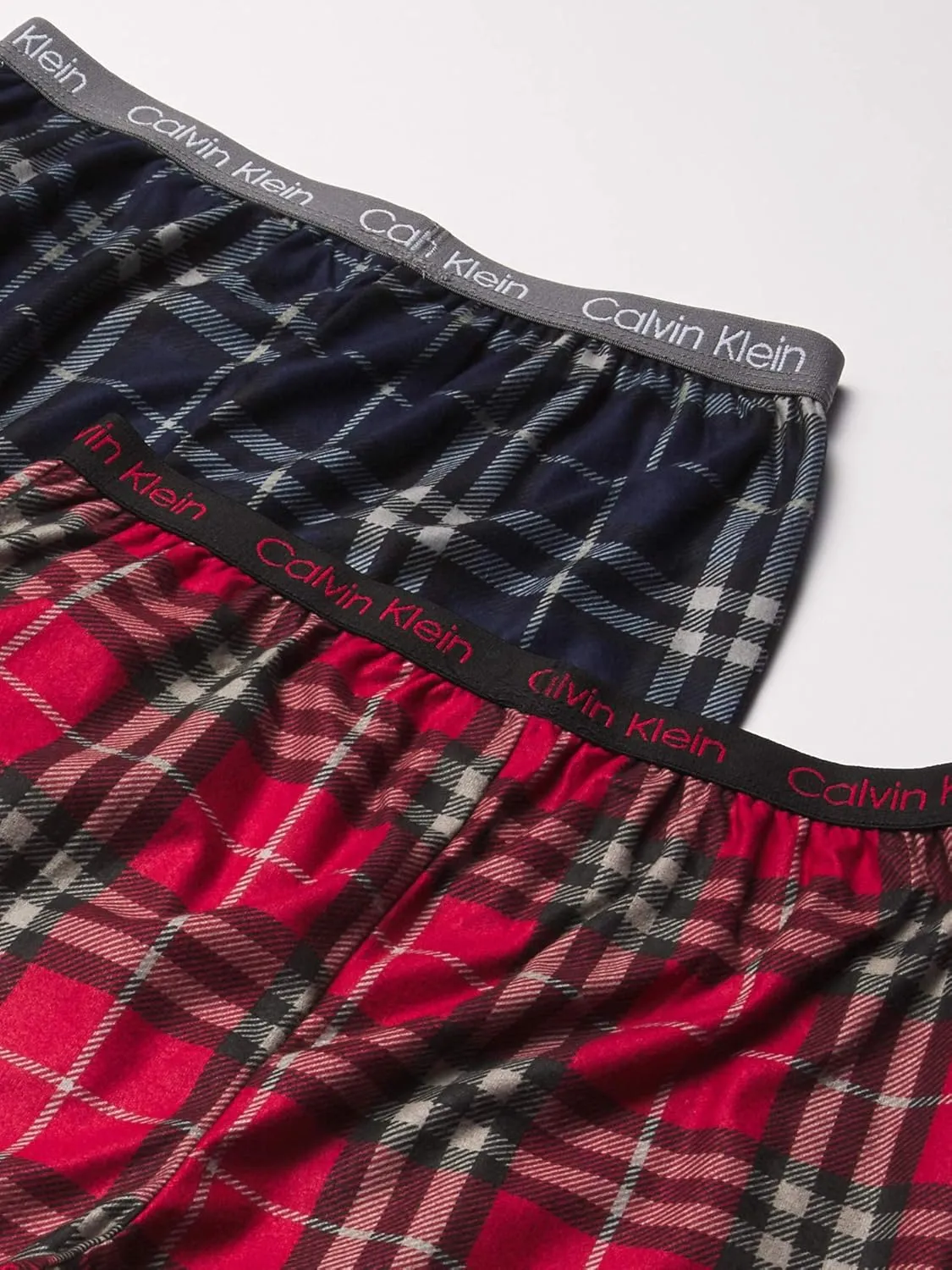 Calvin Klein Boys' Sleepwear Super Soft Brushed Micro Pajama Pants (2 Pack)