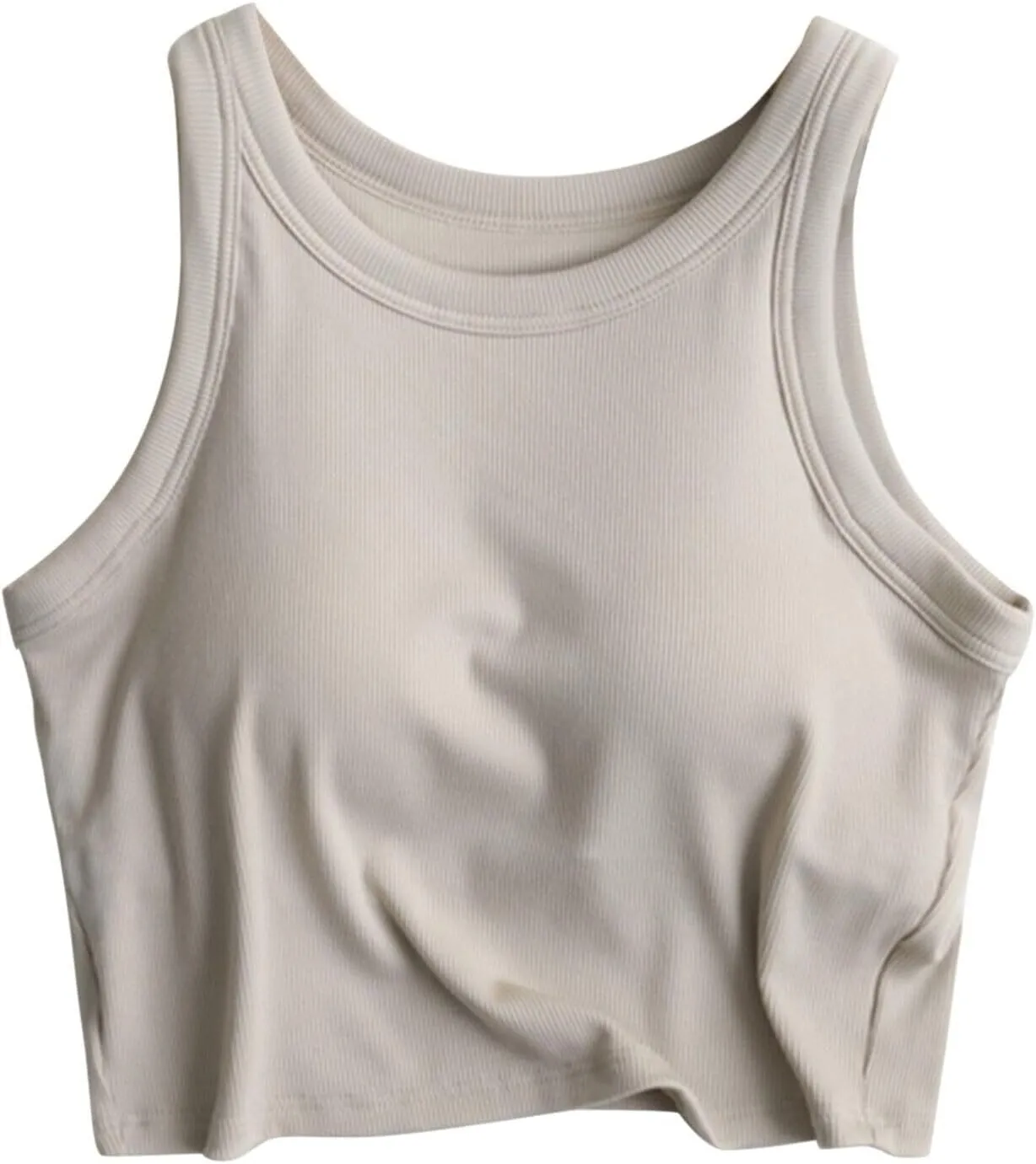Camisole Tops for Women Built in Bra Spaghetti Strap Workout Yoga Shirts Basic Padded Tank Tops 2025 Summer Clothes