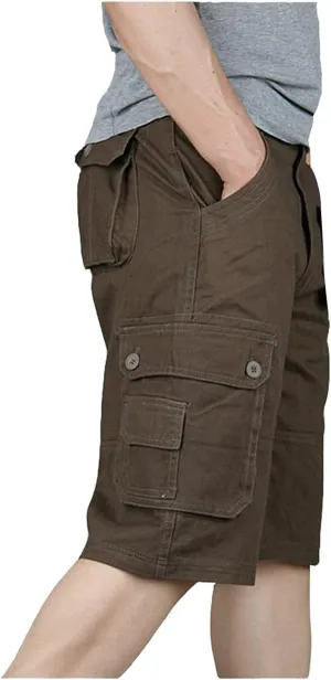 Cargo Pants Multipants - High Stretch Multi-Pocket Durable Cargo Pants Comfort Fit Stretch Cargo Pant