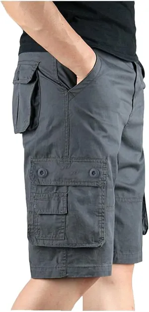 Cargo Pants Multipants - High Stretch Multi-Pocket Durable Cargo Pants Comfort Fit Stretch Cargo Pant