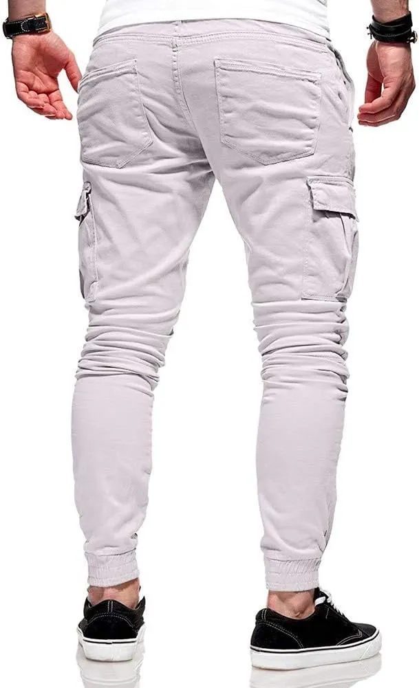 Cargo Pants Multipants - High Stretch Multi-Pocket Durable Cargo Pants Comfort Fit Stretch Cargo Pant