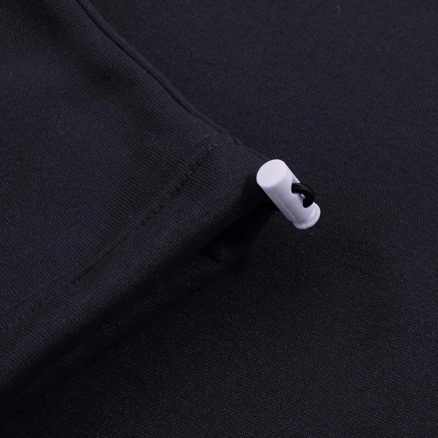 Casual Cargo Sweatpants for Men Plus Size Drawstring Waist Open Bottom Sweatpants Baggy Lounge Pants with Pockets