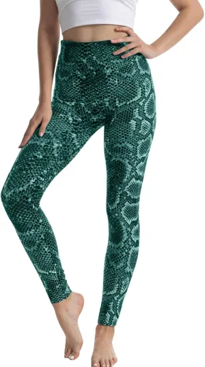 Casual Leggings for Women High Waist Printed Tummy Control Butt Lifting Pants Fitness Causal Funny Compression Patterned