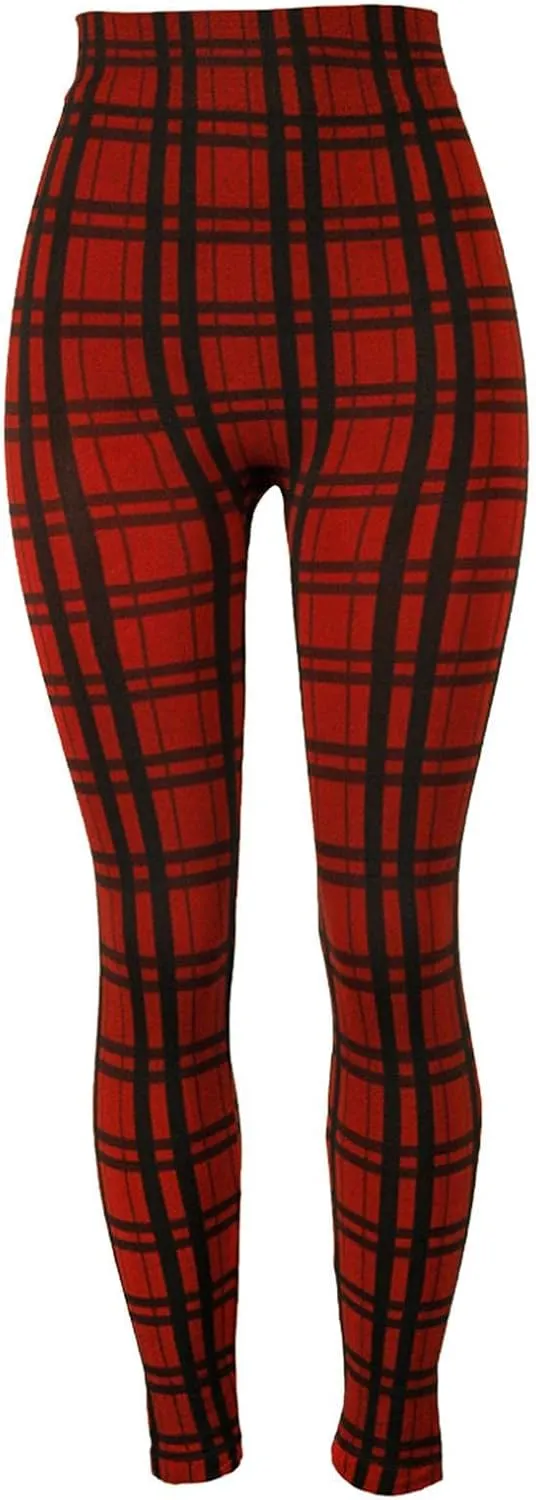 Casual Leggings for Women High Waist Printed Tummy Control Butt Lifting Pants Funny Fitted Compression Patterned Slimming