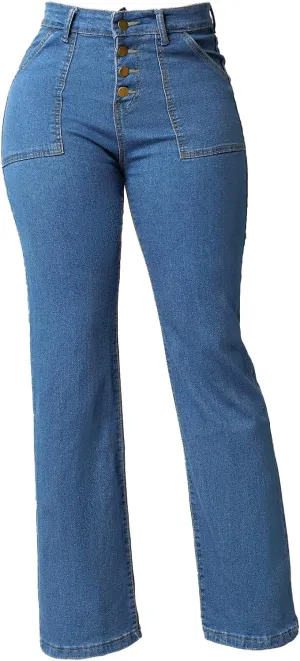 Casual Plus Size Jeans for Women
