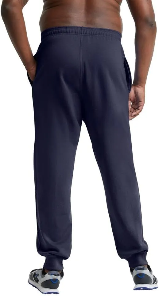 Champion Men's Powerblend, Fleece Jogger Sweatpants (Regular and Big & Tall)