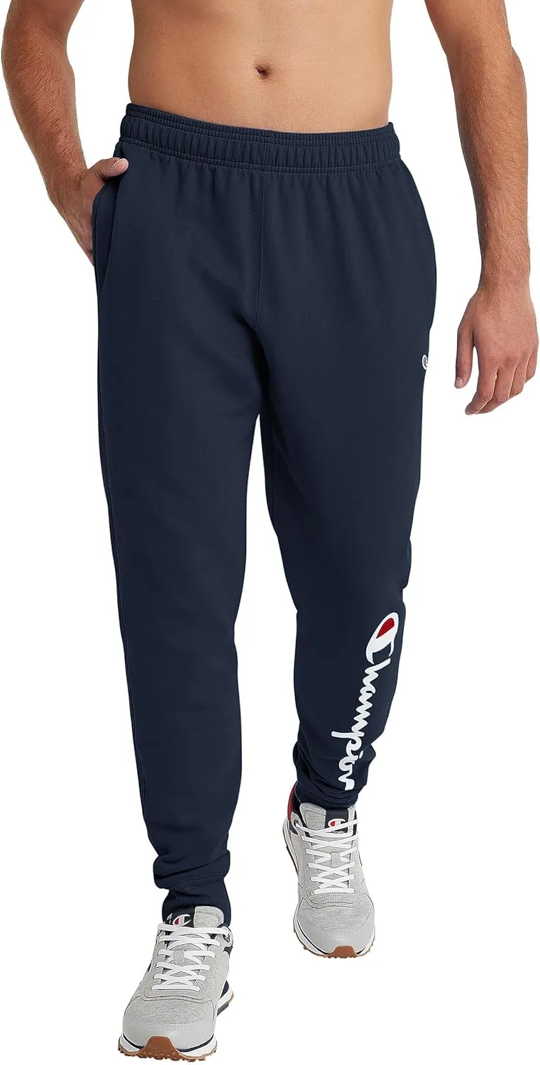 Champion Men's Powerblend, Fleece Jogger Sweatpants (Regular and Big & Tall)