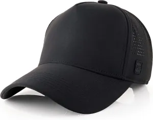 CHOK.LIDS Waterproof Ball Cap Cooling Mesh Running Baseball Cap Breathable Quick Dry Outdoor Sport Fitted Hat for Men Women