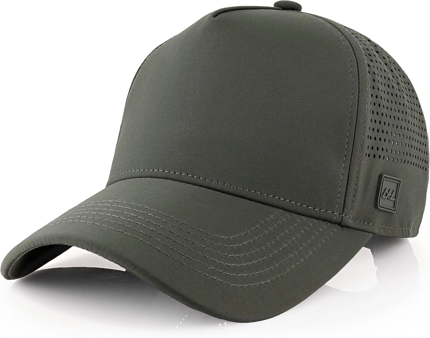 CHOK.LIDS Waterproof Ball Cap Cooling Mesh Running Baseball Cap Breathable Quick Dry Outdoor Sport Fitted Hat for Men Women