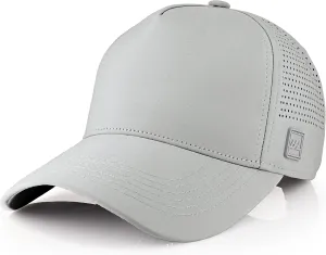 CHOK.LIDS Waterproof Ball Cap Cooling Mesh Running Baseball Cap Breathable Quick Dry Outdoor Sport Fitted Hat for Men Women