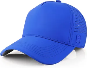 CHOK.LIDS Waterproof Ball Cap Cooling Mesh Running Baseball Cap Breathable Quick Dry Outdoor Sport Fitted Hat for Men Women