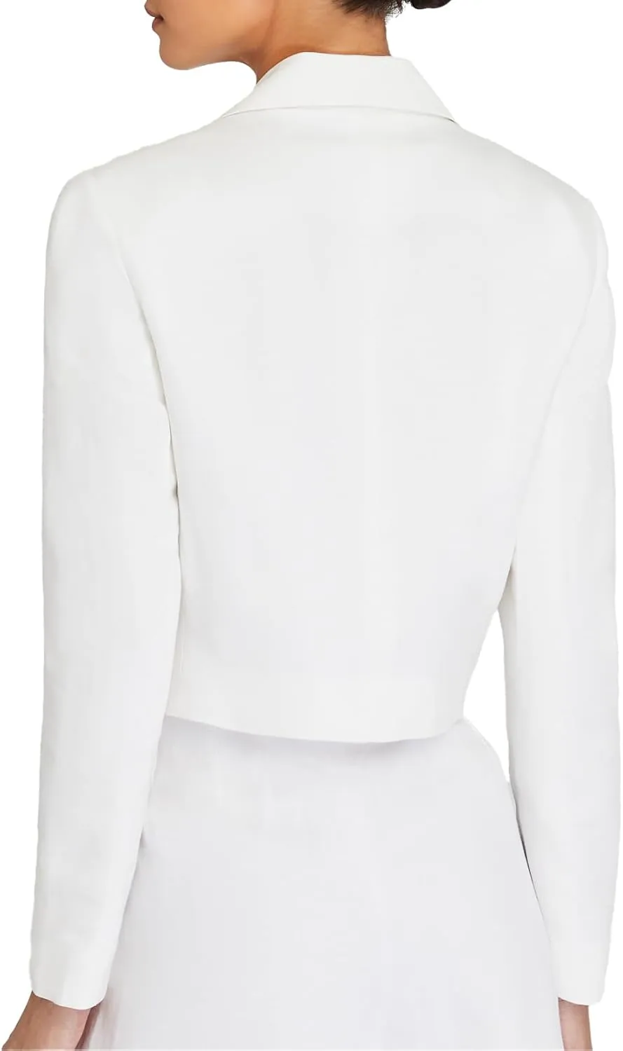 Club Monaco Women's Cropped Linen Blend Blazer