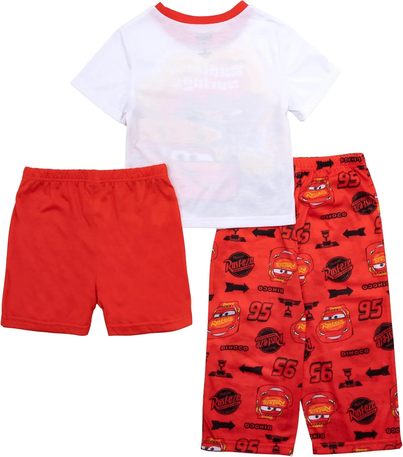 Disney Boys' Pixar Lightyear | Toys Story 4 3-Piece Loose-Fit Pajamas Set