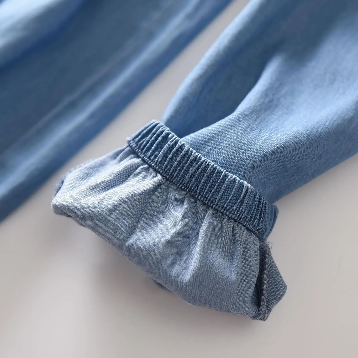 Enfants Chéris Boys Jeans Pull on Elastic Waist Rayon Blend Lightweight Pants with Pockets