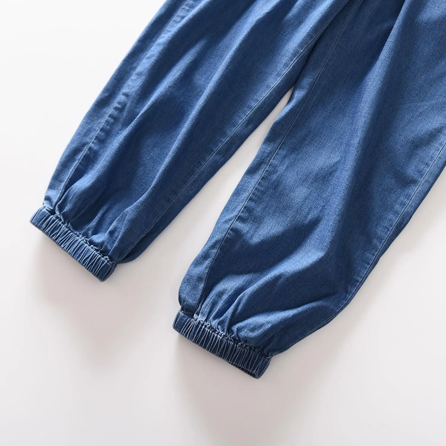 Enfants Chéris Boys Jeans Pull on Elastic Waist Rayon Blend Lightweight Pants with Pockets