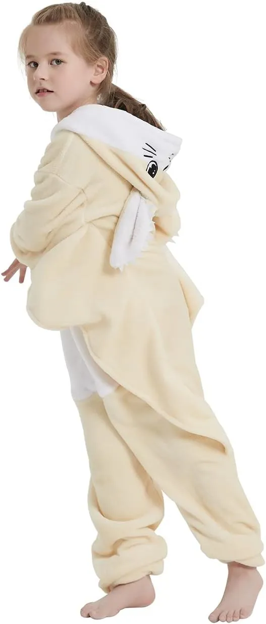 Flying Squirrel Onesie Kids Plush Animal Costume One Piece Pajamas Girls Teen Halloween Cosplay Sleepwear