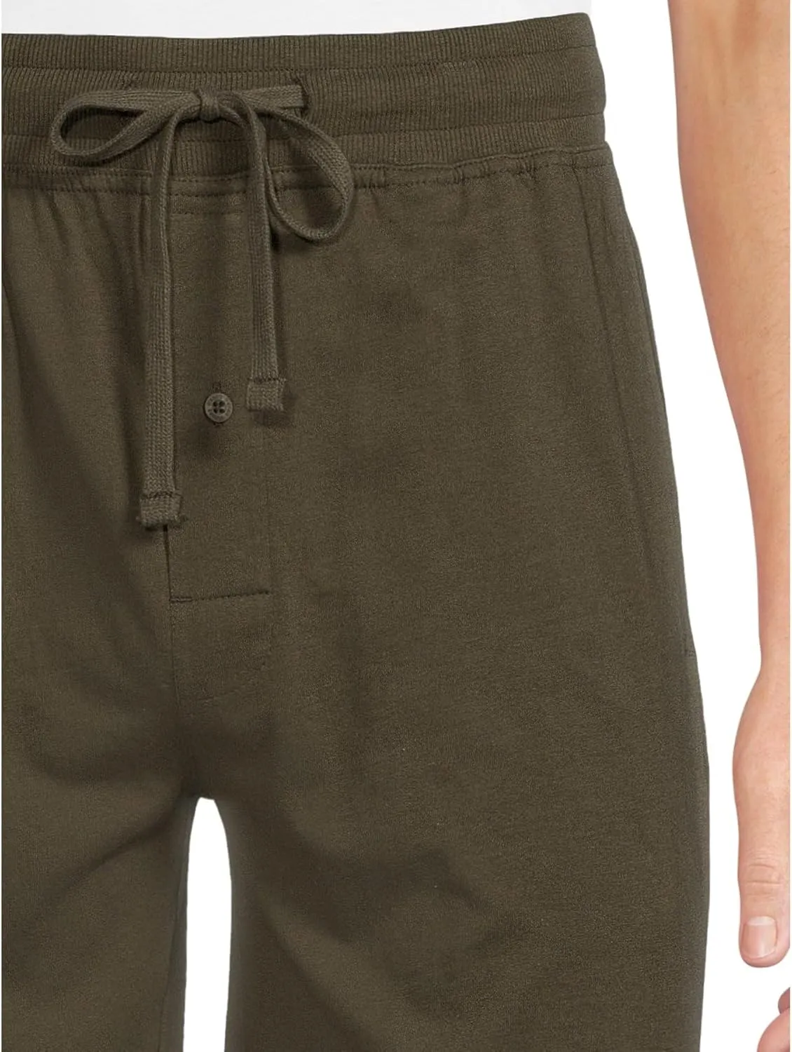 Hanes Men's Cotton Modal ComfortFlexFit Sleep Shorts, 2-Pack, Includes Storage Pouch, Navy/Blue Heather