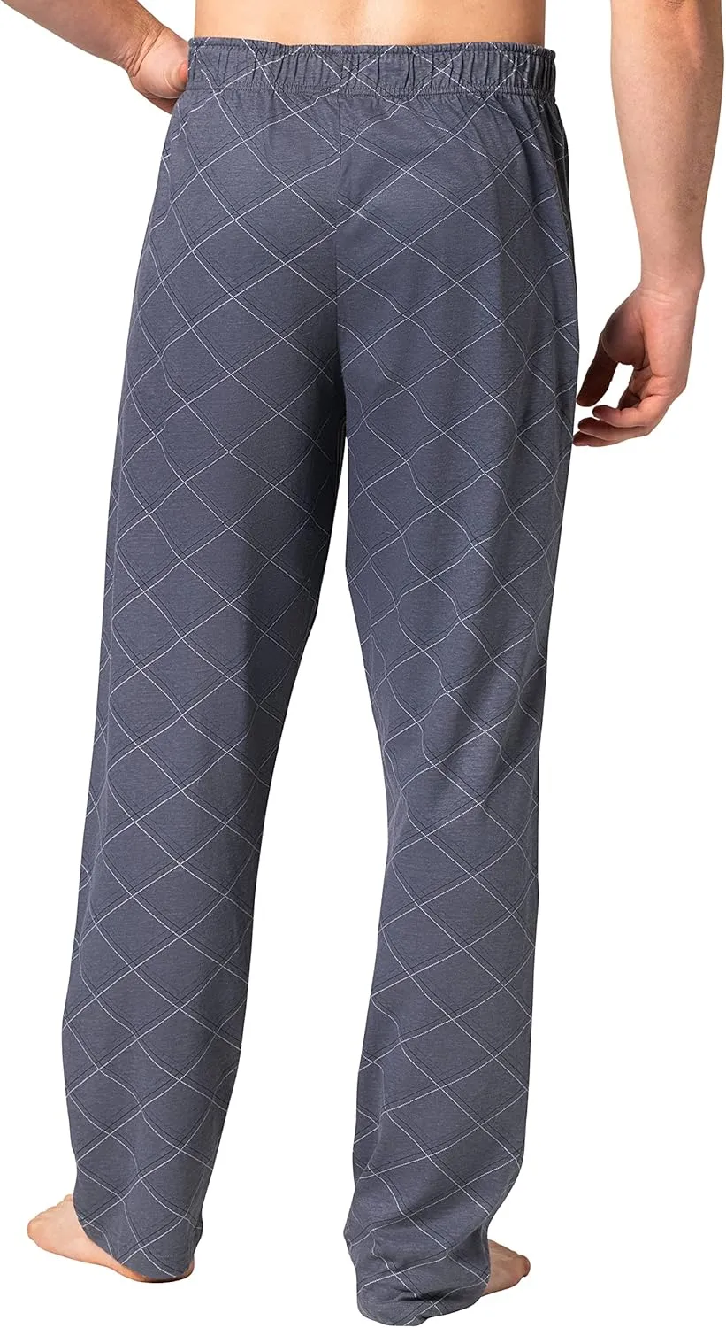 Hanes Men's Sleepwear 100% Cotton Pjs X-Temp Jersey Knit Pajama Pants