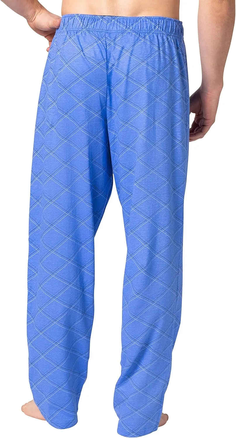 Hanes Men's Sleepwear 100% Cotton Pjs X-Temp Jersey Knit Pajama Pants