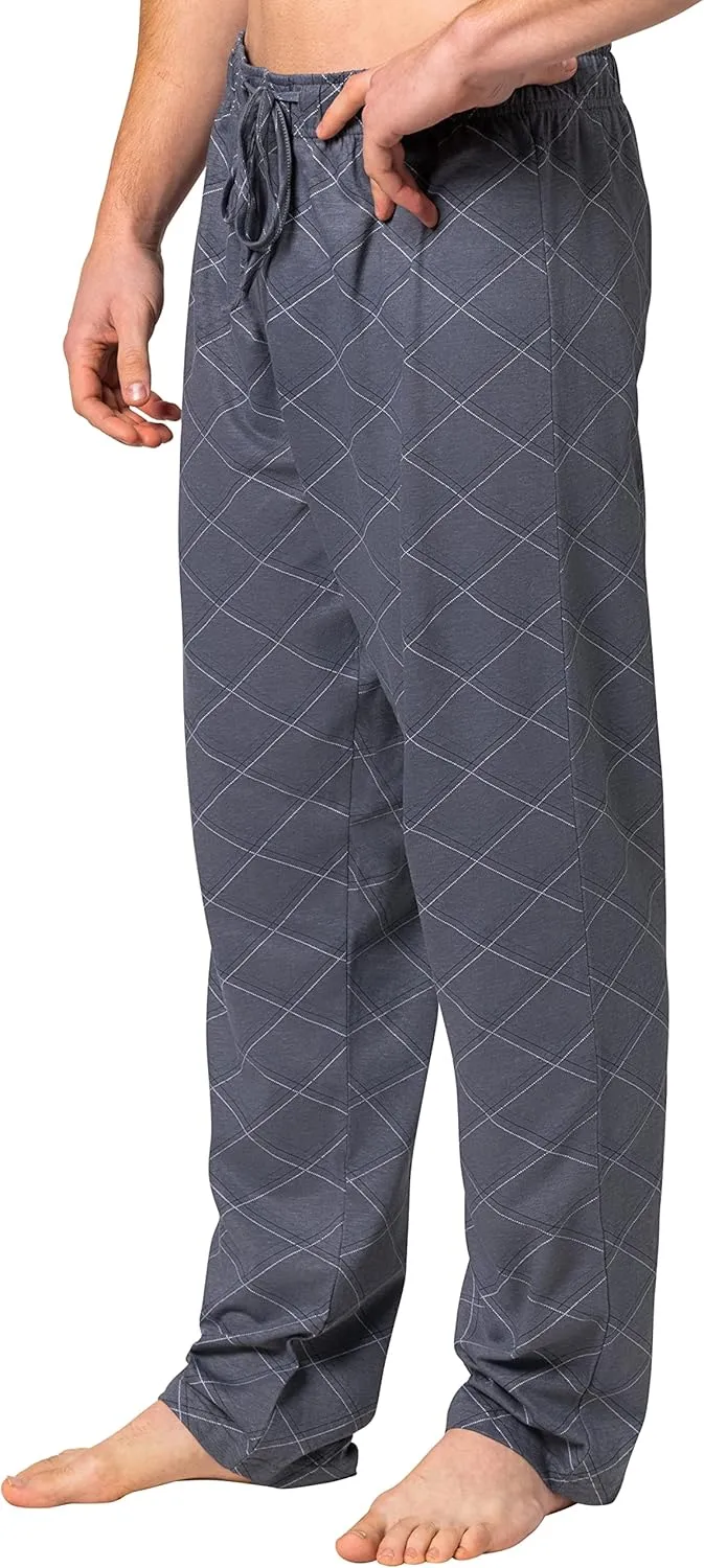 Hanes Men's Sleepwear 100% Cotton Pjs X-Temp Jersey Knit Pajama Pants