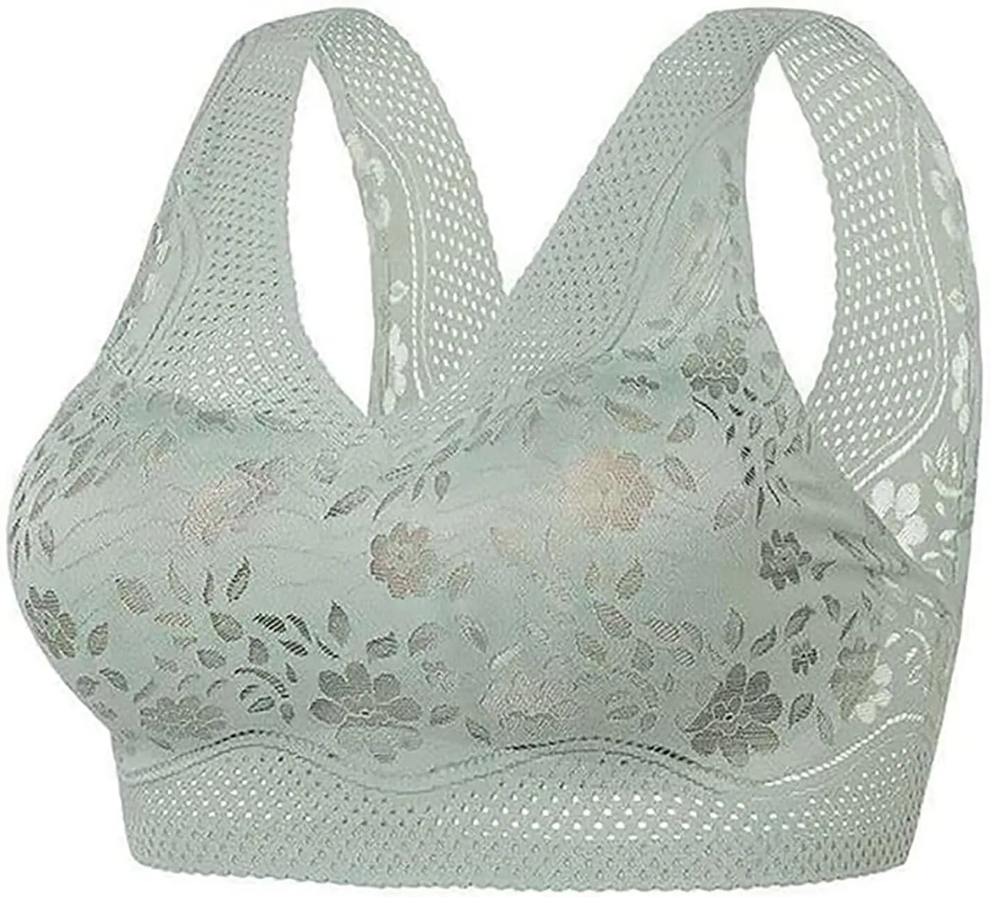 Hatmeo Bra for Seniors, Hatmeo Posture Correcting Bras Anti Sagging Bras Ice Silk Gathering Bras for Women