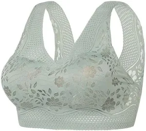 Hatmeo Bra for Seniors, Hatmeo Posture Correcting Bras Anti Sagging Bras Ice Silk Gathering Bras for Women