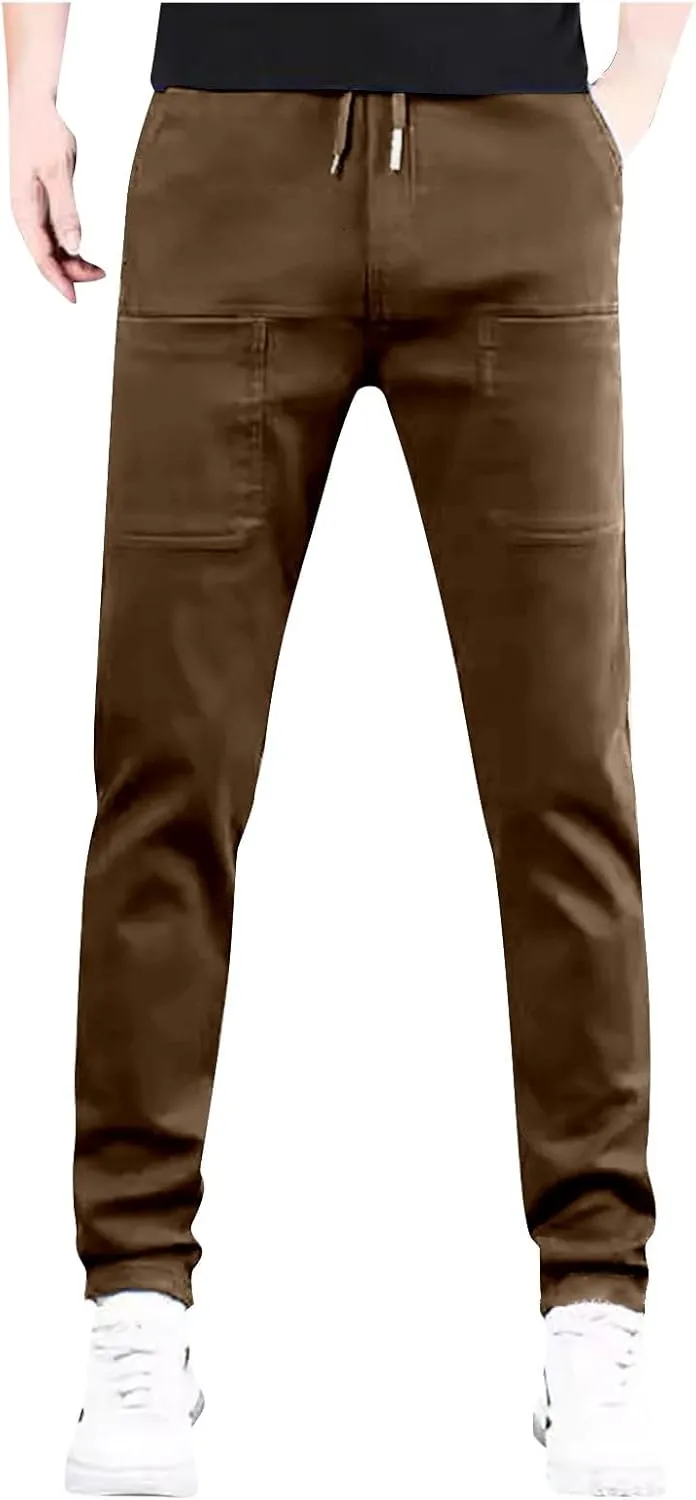 High Stretch Multi Pocket Cargo Pants, Multipants-High Stretch Multi-Pocket Durable Cargo Pants, Hiking Pants for Men