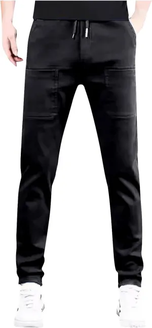 High Stretch Multi Pocket Cargo Pants, Multipants-High Stretch Multi-Pocket Durable Cargo Pants, Hiking Pants for Men