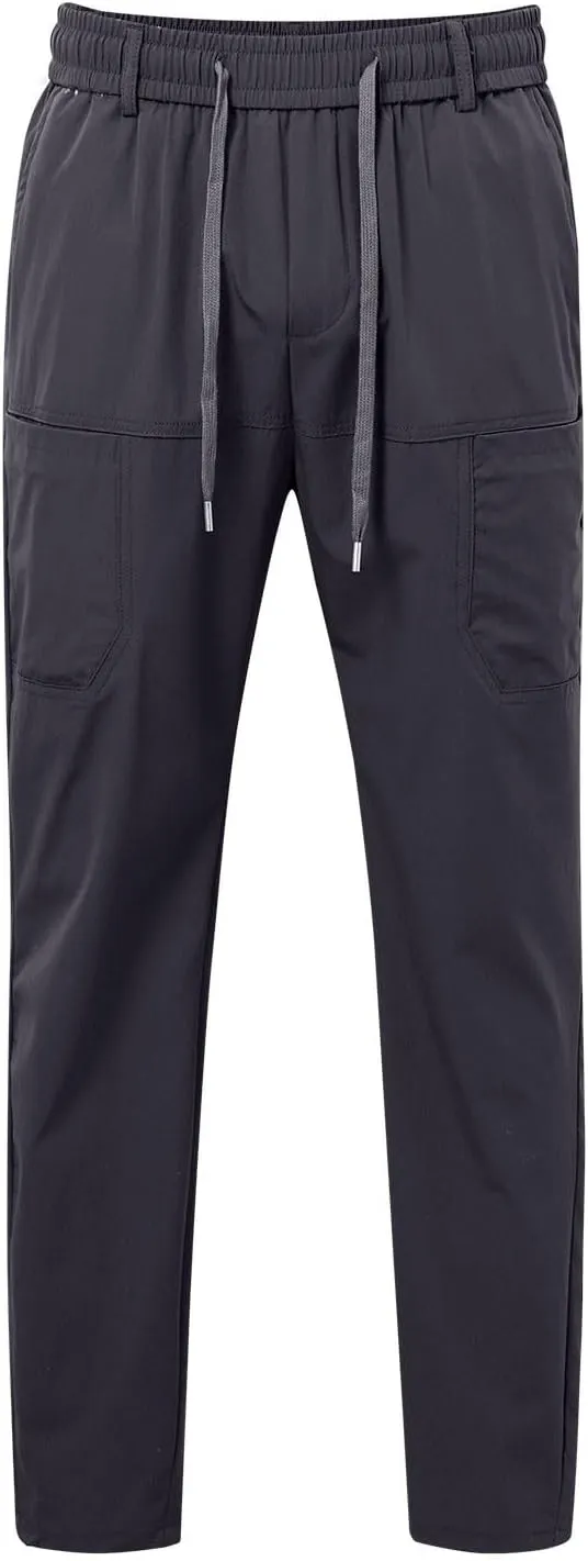 High Stretch Multi Pocket Cargo Pants, Multipants-High Stretch Multi-Pocket Durable Cargo Pants, Hiking Pants for Men