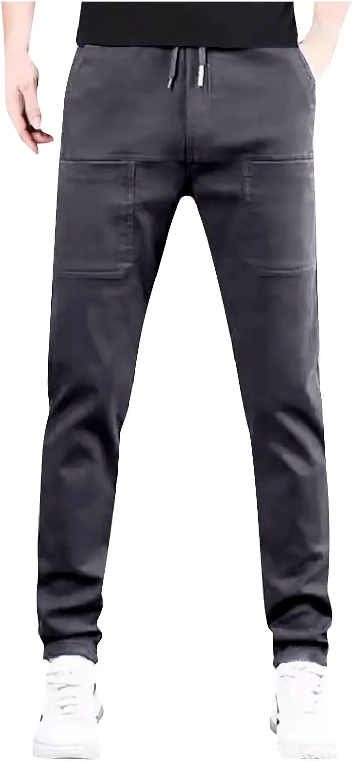 High Stretch Multi Pocket Cargo Pants, Multipants-High Stretch Multi-Pocket Durable Cargo Pants, Hiking Pants for Men