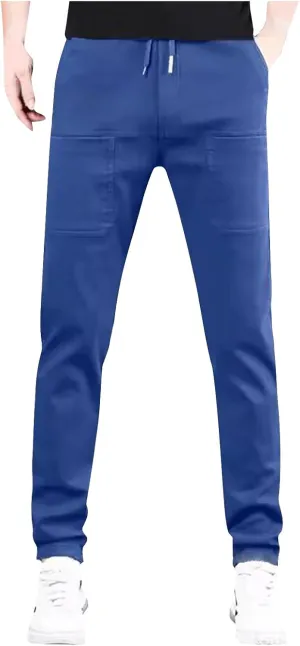 High Stretch Multi Pocket Cargo Pants, Multipants-High Stretch Multi-Pocket Durable Cargo Pants, Hiking Pants for Men