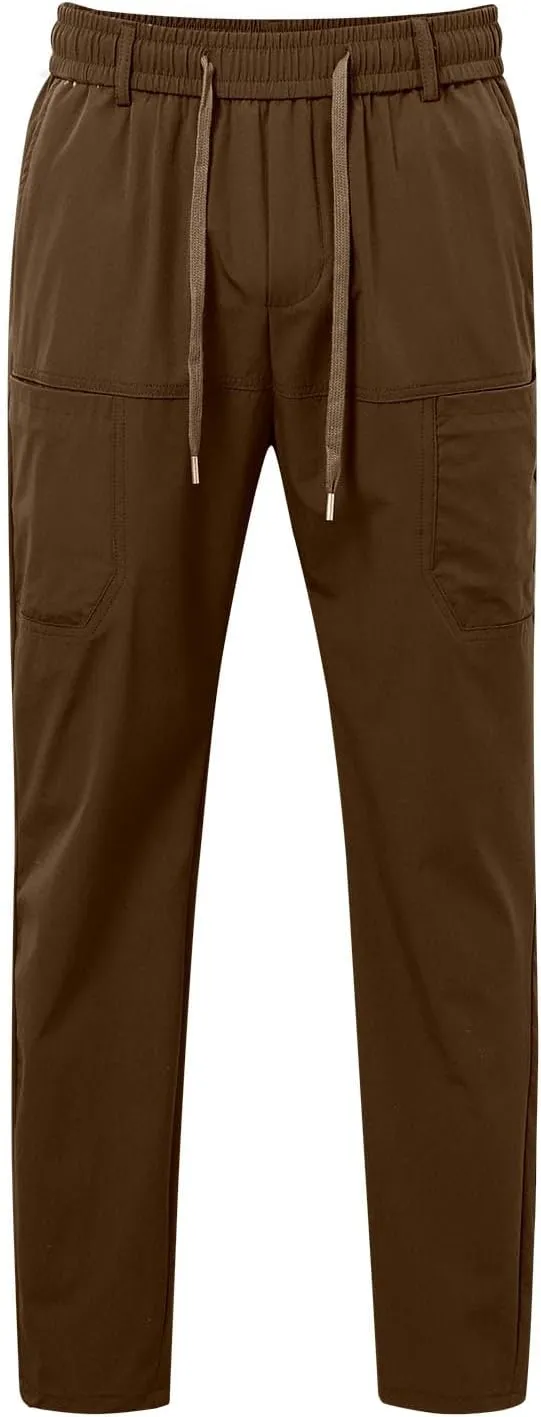High Stretch Multi Pocket Cargo Pants, Multipants-High Stretch Multi-Pocket Durable Cargo Pants, Hiking Pants for Men