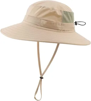 Home Prefer Men's Sun Hat UPF50  Light Weight Bucket Hat Wide Brim Fishing Hat