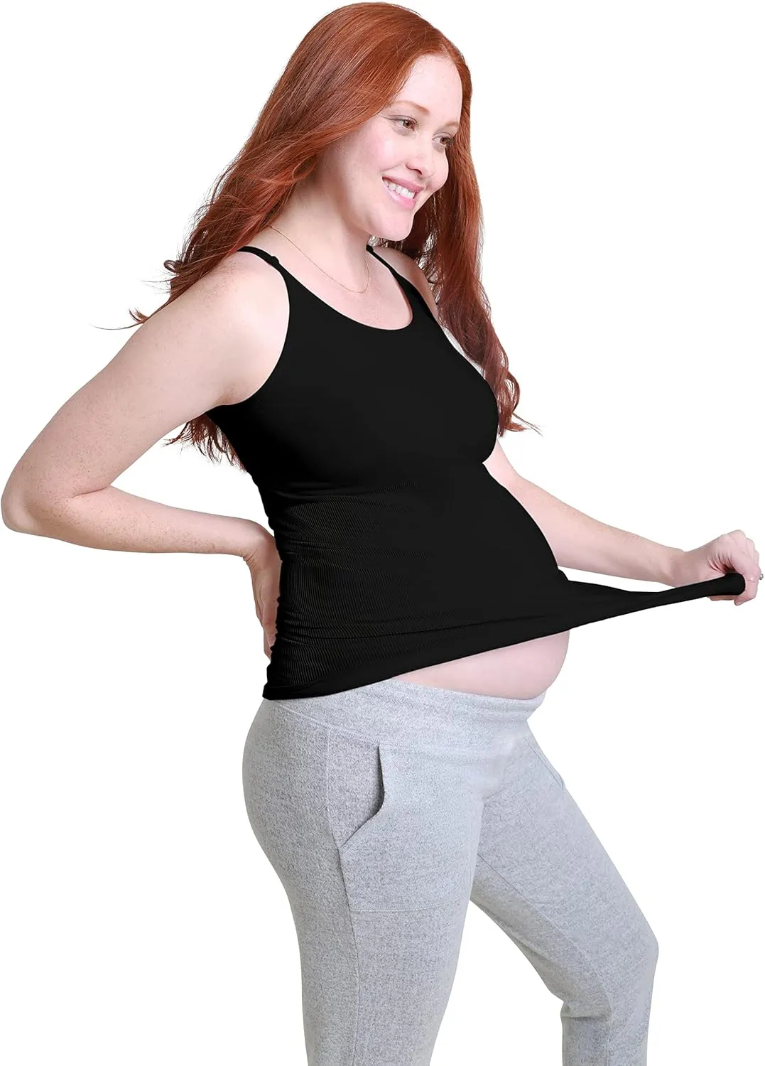 Ingrid & Isabel Cooling Seamless Support Cami, Pregnancy & Maternity Tank Top