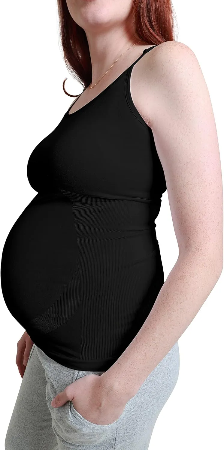 Ingrid & Isabel Cooling Seamless Support Cami, Pregnancy & Maternity Tank Top