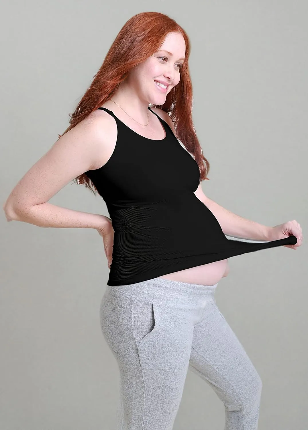 Ingrid & Isabel Cooling Seamless Support Cami, Pregnancy & Maternity Tank Top