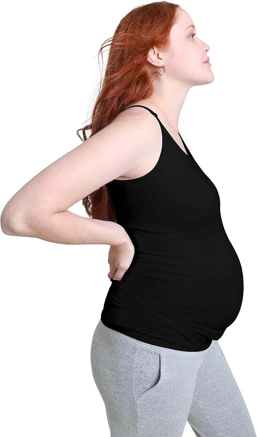 Ingrid & Isabel Cooling Seamless Support Cami, Pregnancy & Maternity Tank Top