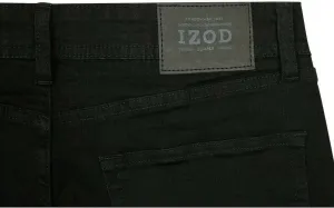 IZOD Men's Straight Leg Jeans - Comfortable Stretch Casual Pull On Denim Jeans for Men - Lightweight Men's Fashion Pants